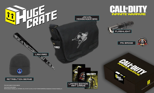 HUGE CRATE Box Call of Duty Infinite Warfare