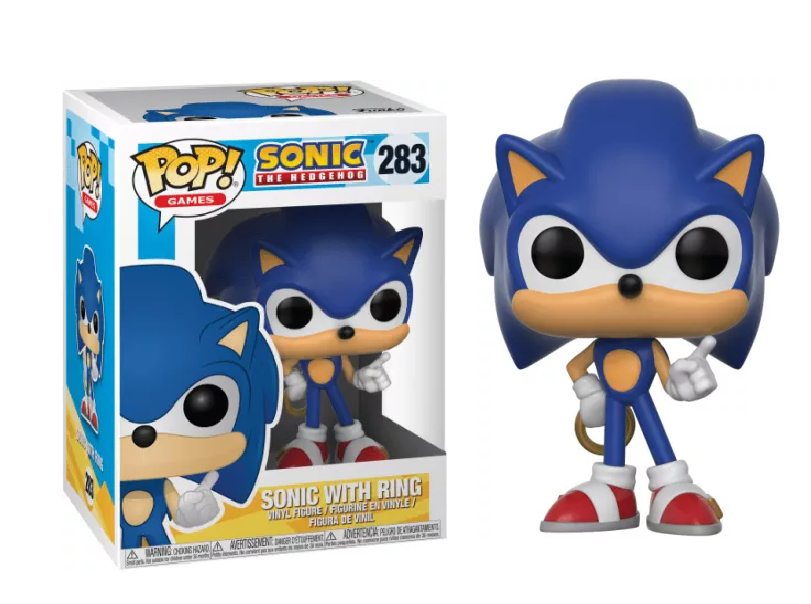 SONIC POP N° 283 Sonic with Ring Funko