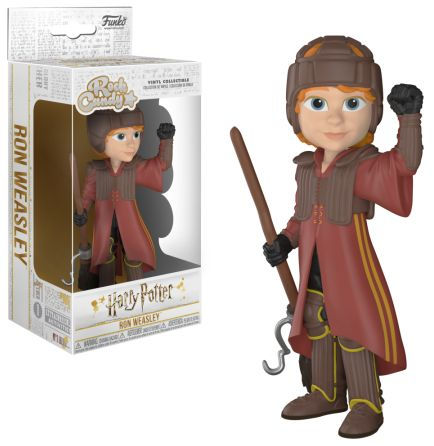 Rock Candy : Harry Potter Ron in Quidditch Uniform 13cm