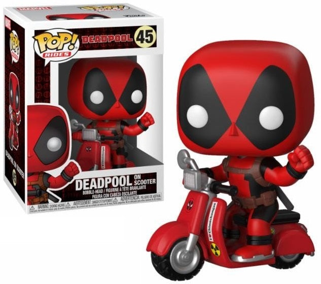 DEADPOOL Pop Rides N° 45 Deadpool on Scooter Funko