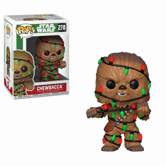 STAR WARS POP N° 278 Holiday Chewie with Lights Funko