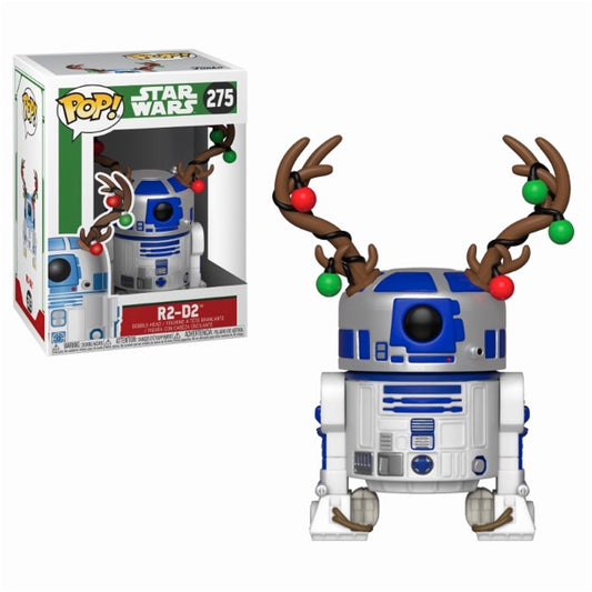 STAR WARS POP N° 275 Holiday R2-D2 with Antlers Funko