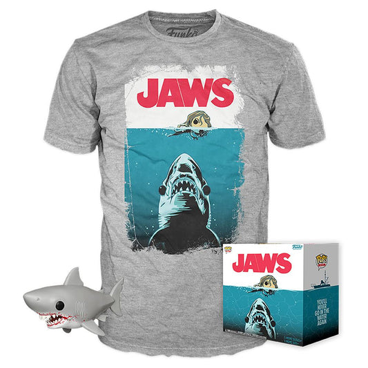 JAWS POP N° 758 Great White Shark + T-Shirt (M)
