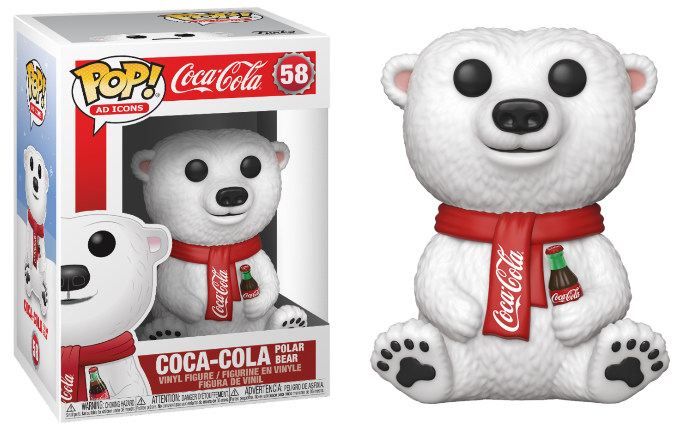 COCA-COLA POP N° 58 Polar Bear