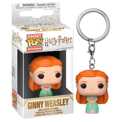 Pocket Pop Keychains : HARRY POTTER S7 Ginny 'Yule'