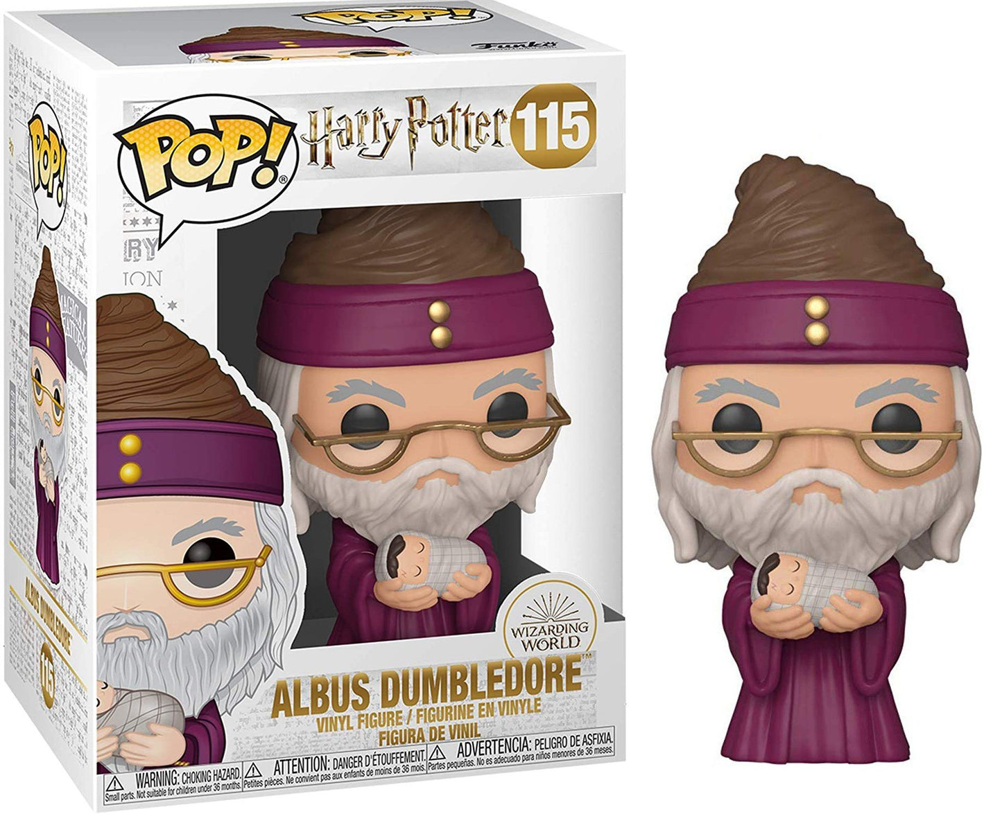 HARRY POTTER POP N° 115 Dumbledore w/ Baby Harry