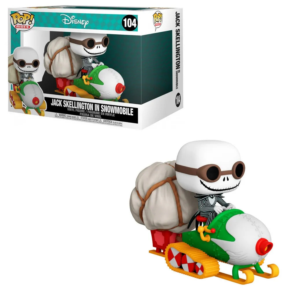 DISNEY Pop Ride Super DLX N° 104 Jack with Goggles and Snowmob.
