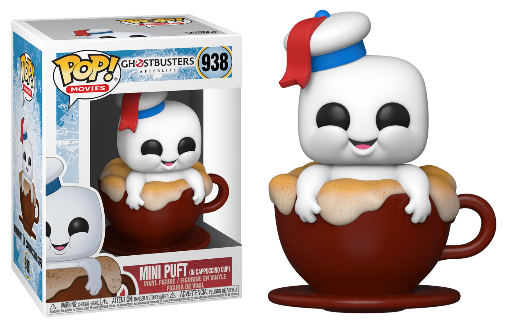 GHOSTBUSTERS Afterlife POP N° 938 Mini Puft Cappuccino