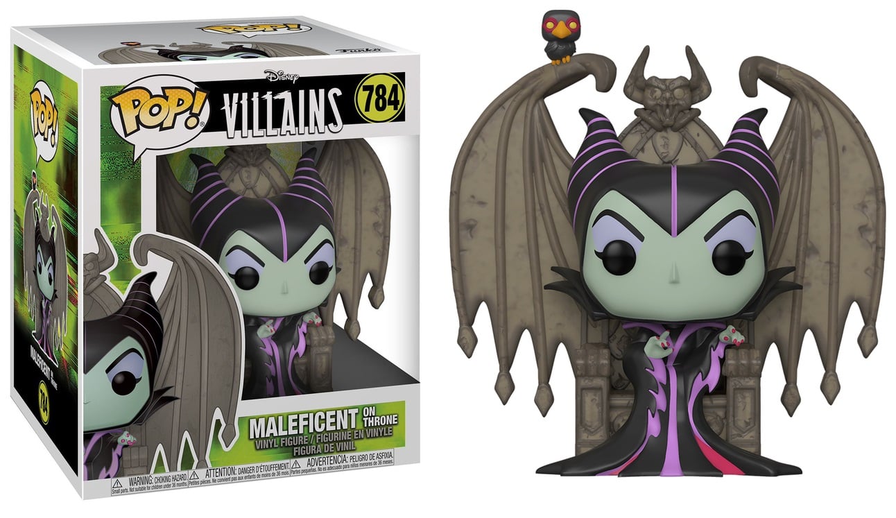 MALEFICENT POP Deluxe N° 784 Maleficent on Throne REPROD