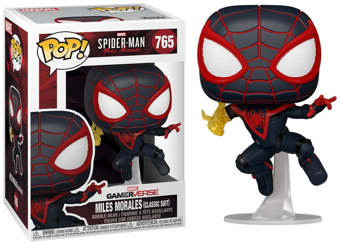 SPIDER-MAN POP N° 765 Miles Morales (Classic Suit)