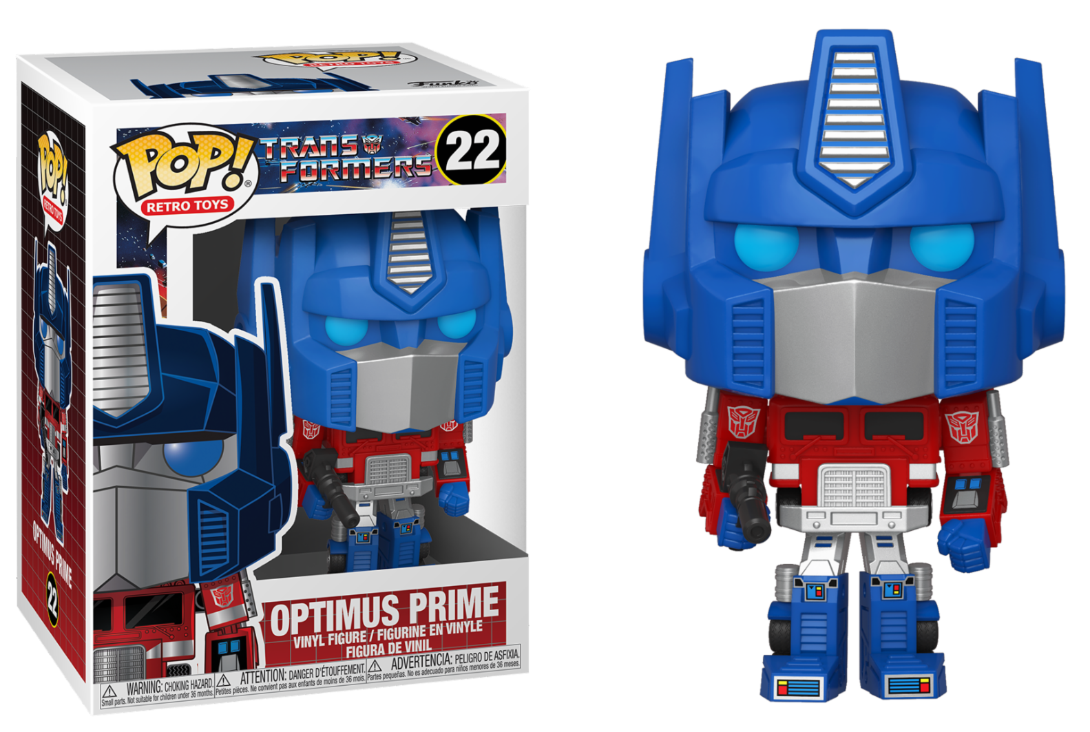TRANSFORMERS POP N° 22 Optimus Prime Funko