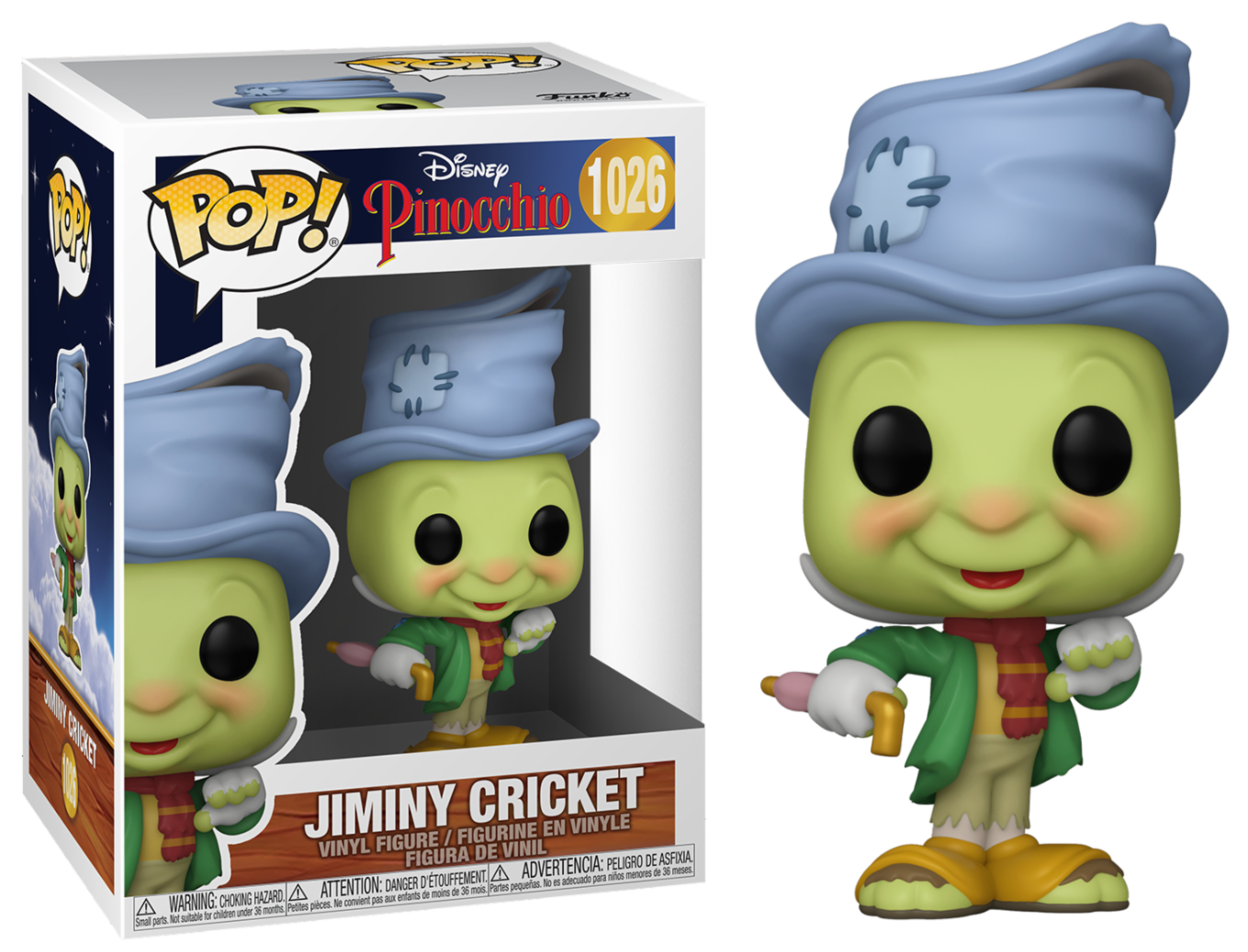 PINOCCHIO POP N° 1026 Street Jiminy