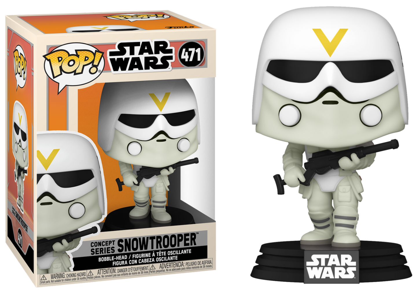 STAR WARS POP N° 471 Snowtrooper (concept series)
