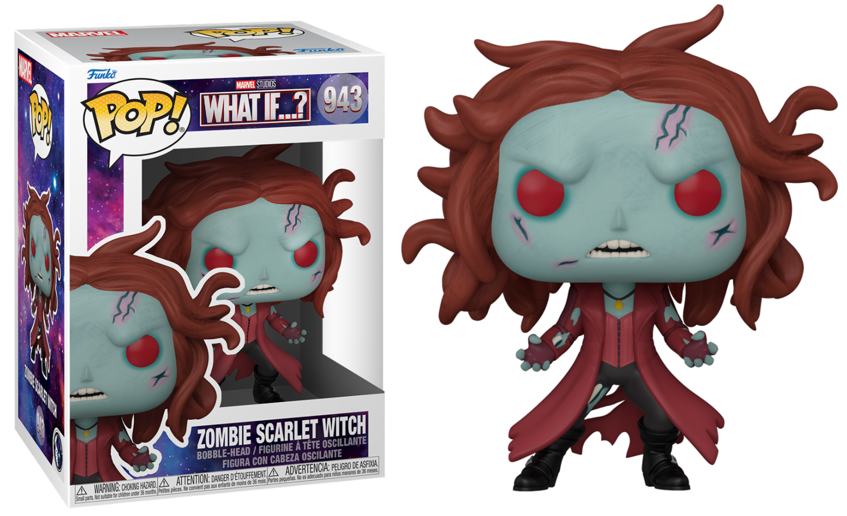 MARVEL WHAT IF POP N° 943 Zombie Scarlet Witch