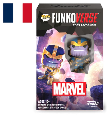 Marvel Funkoverse 100 1-Pack Expandalone MARVEL Funkoverse 101 1-Pack Extention Thanos FR