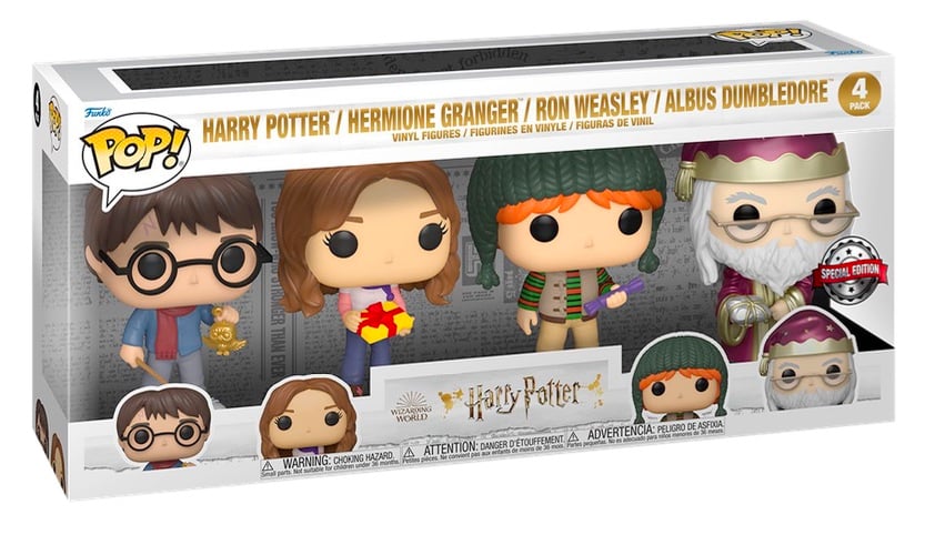 HARRY POTTER POP Holiday 4 PACK Sp. Edition