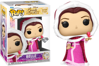 LA BELLE ET LA BETE POP Disney N° 1137 Belle "Hiver" (Diamant)