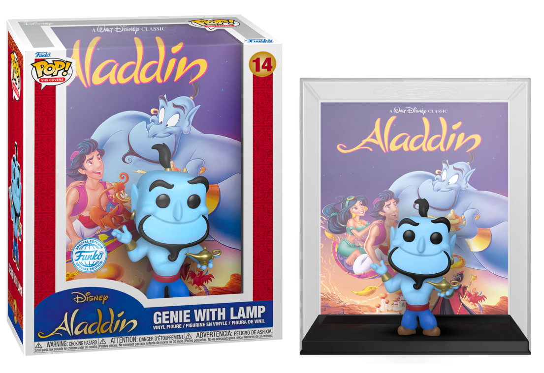 DISNEY POP VHS Cover N° 14 Aladdin