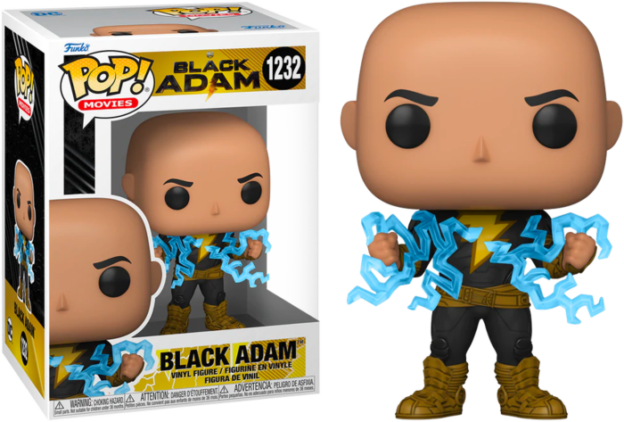 BLACK ADAM POP N° 1232 Black Adam W/Glow CHASE