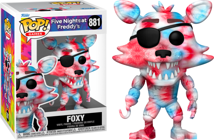 FNAF POP N° 881 TieDye Foxy