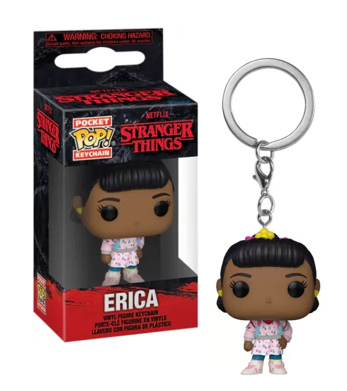 STRANGER THINGS S4 Pocket Pop Keychains Erica Sinclair