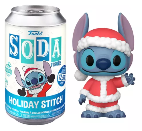 LILO ET STITCH POP Soda Stitch Noël avec Chase