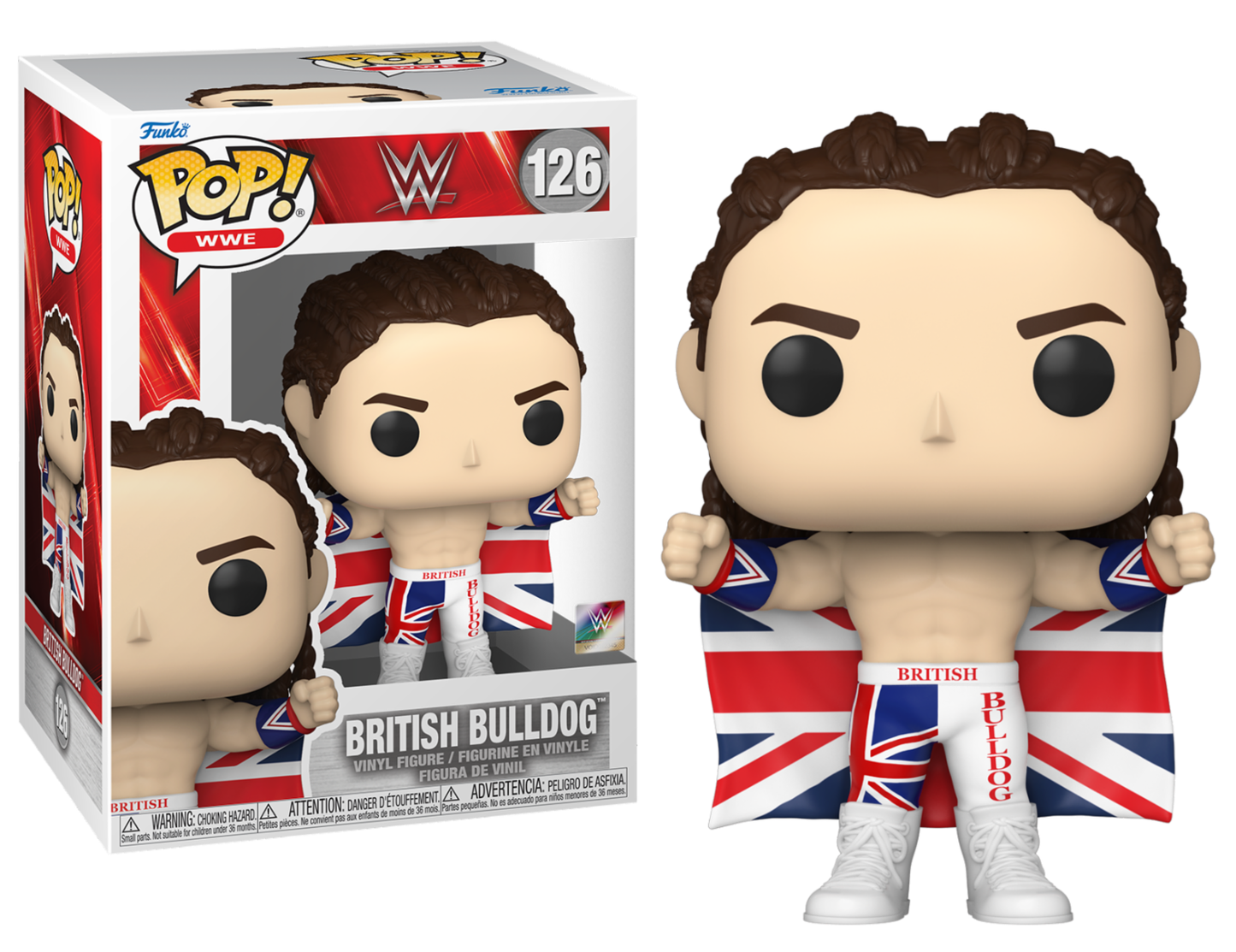 WWE POP N° 126 British Bulldog