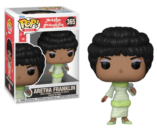 MUSIC POP Rocks N° 365 Aretha Franklin (Green Dress)
