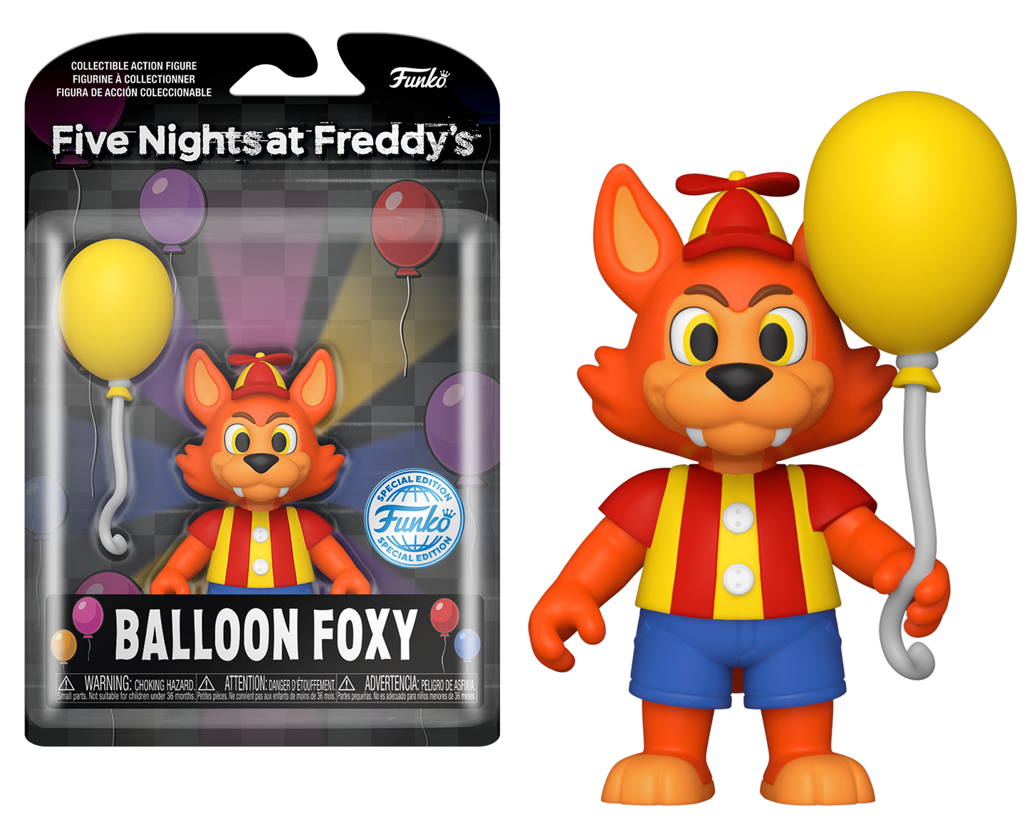 FNAF SECURITY BREACH Balloon Foxy Action Figure POP 12.5cm