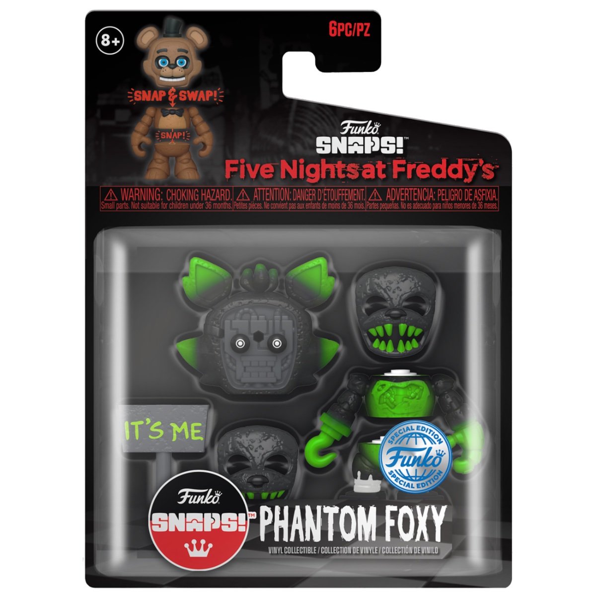 FNAF Phantom Foxy Single Snap Pack Funko