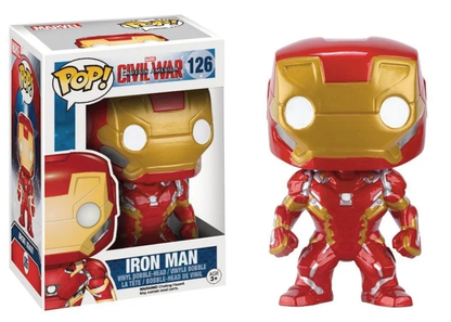 MARVEL CIVIL WARS POP N° 126 Iron Man Funko