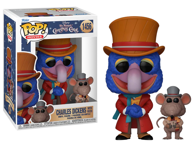 MUPPET XMAS 2023 POP Disney N° 1456 Gonzo avec Rizzo