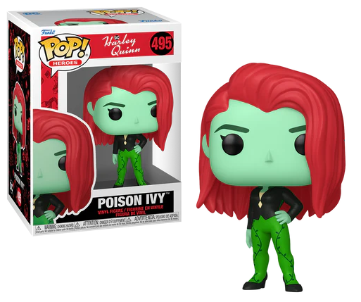 HARLEY QUINN ANIMATED SERIES POP Heroes N° 495 Poison Ivy