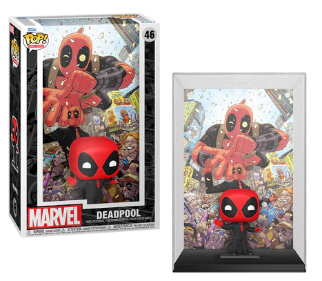 MARVEL -POP Comic Cover N° 46 Deadpool (2025) #1 Deadpool black suit