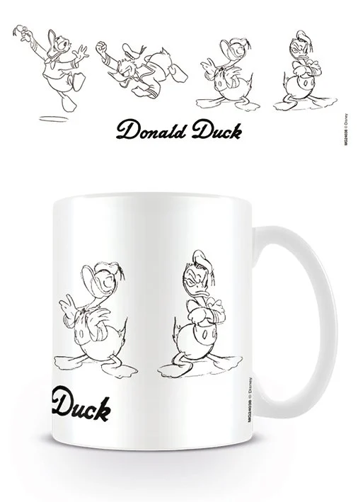Disney Mug 300 ml Donald Duck Sketch