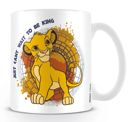 DISNEY Mug 300 ml Lion King Just Can't Wait to be King
