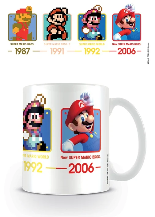 NINTENDO Mug 300 ml Super Mario Dates