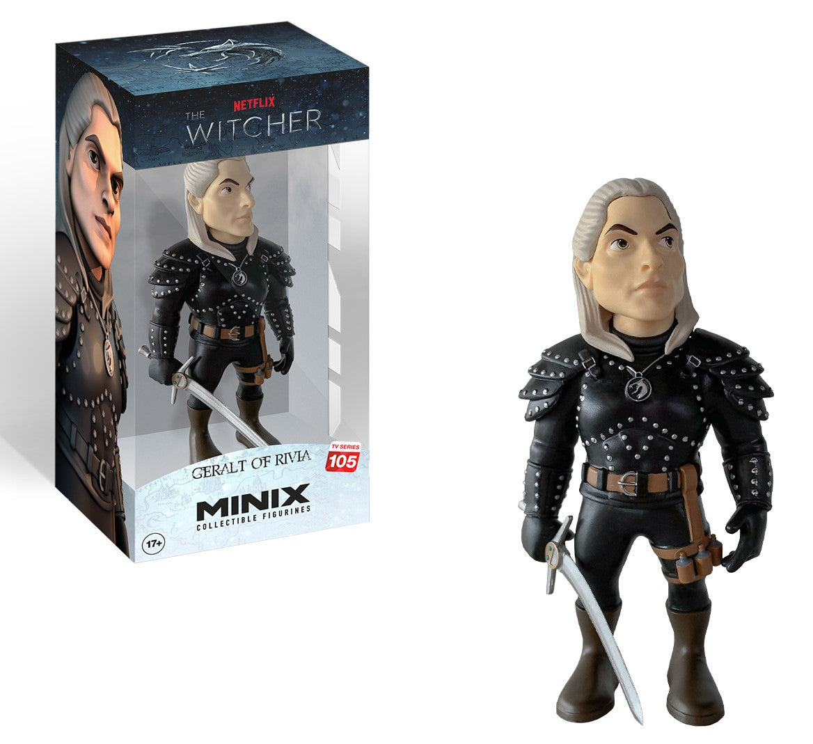 THE WITCHER Geralt Figurine Minix 12cm
