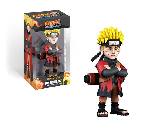NARUTO Naruto avec cape Figurine Minix # 12cm