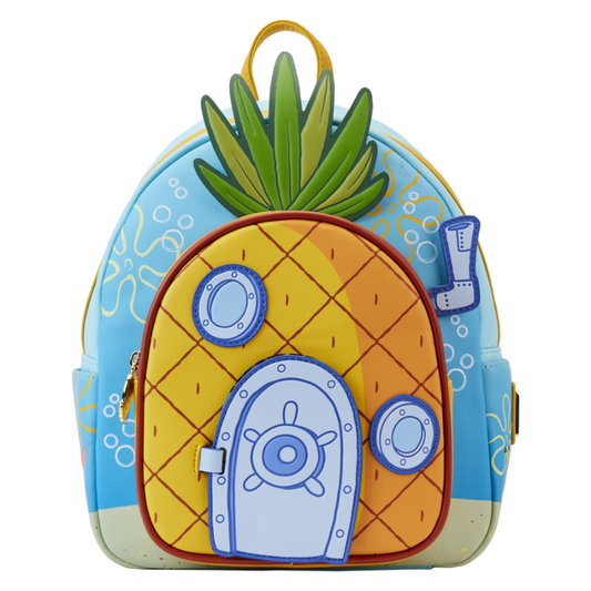 BOB L'EPONGE Maison Ananas Mini Sac à dos LoungeFly Bob l´éponge by Loungefly sac à dos Ants Pineapple House