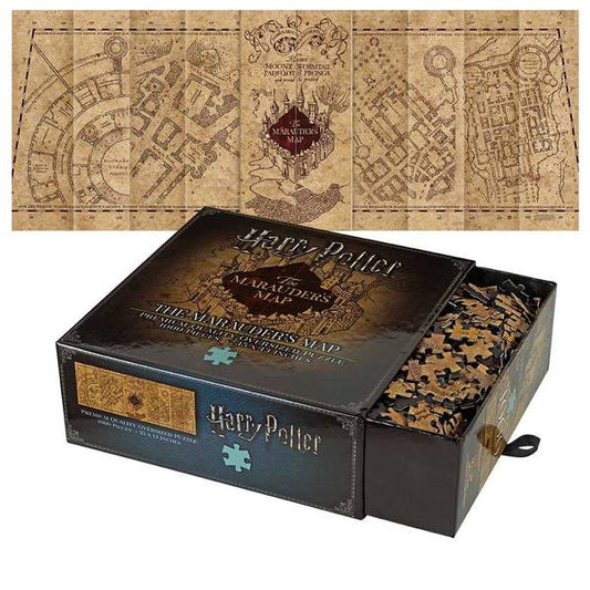 Puzzle 1000 pcs Carte du Maraudeur Harry Potter Puzzle The Marauder's Map Cover