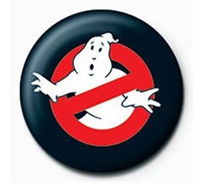 GHOSTBUSTERS Logo Button Badge 25mm