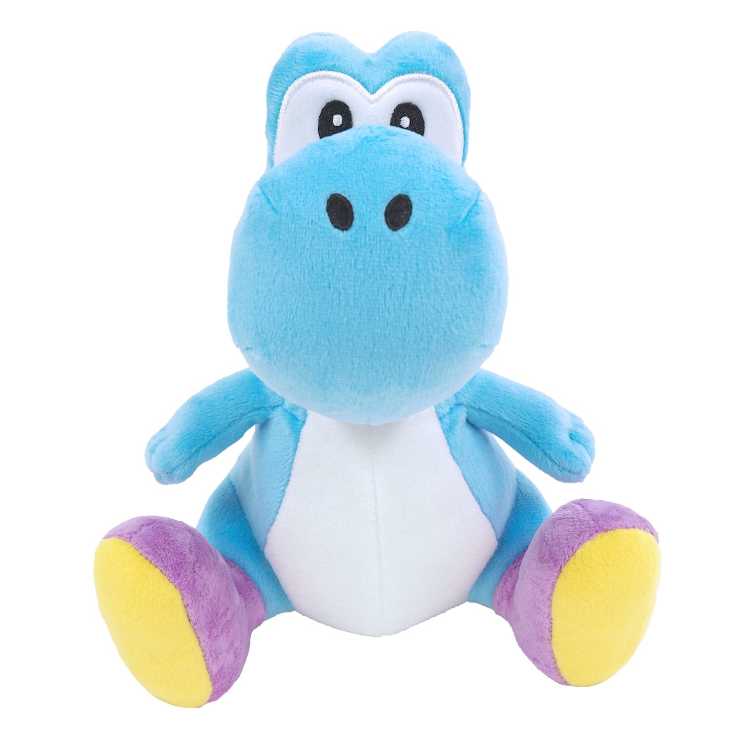 SUPER MARIO Yoshi Bleu Ciel Peluche 20cm