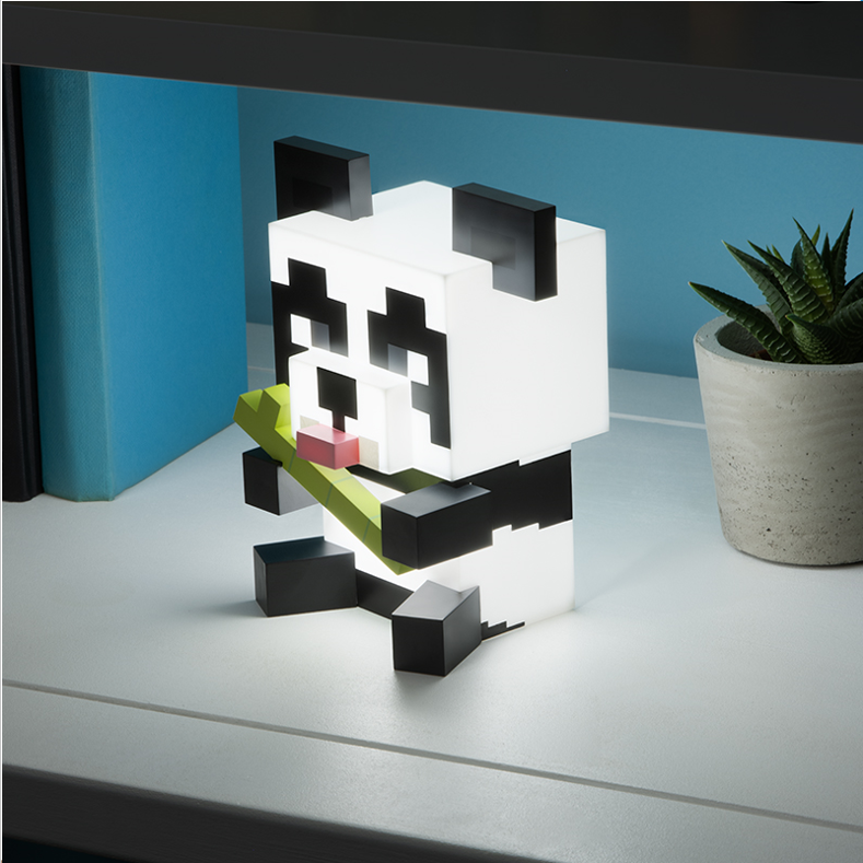 MINECRAFT Panda Lampe 15cm