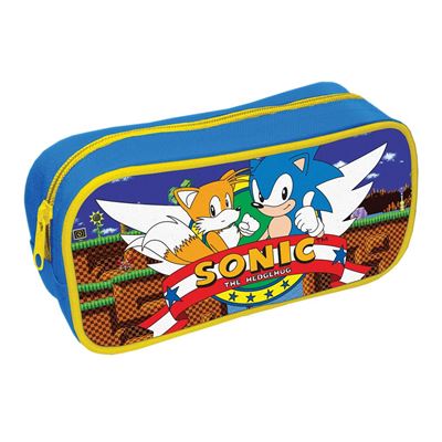 SONIC Retro Green Hill Zone Trousse à Crayons