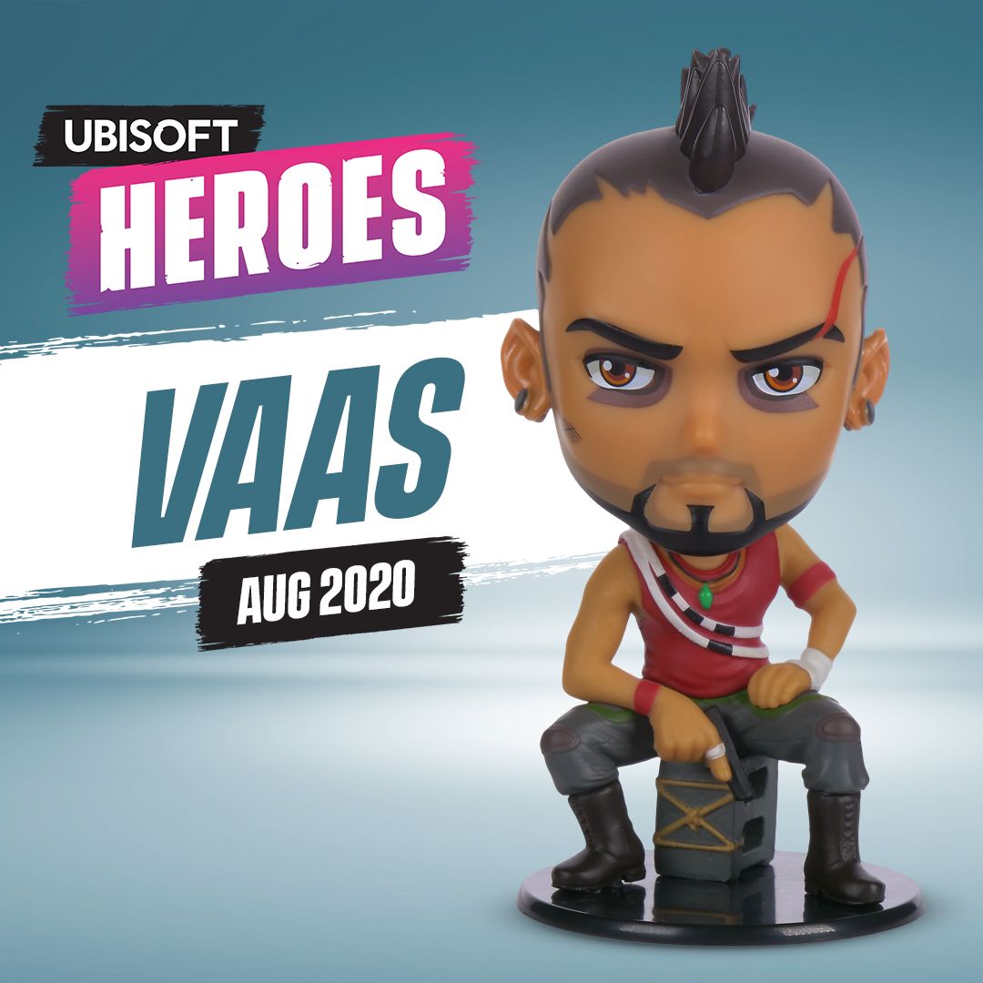 UBI HEROES Chibi Far Cry Vaas Figurine Series 1