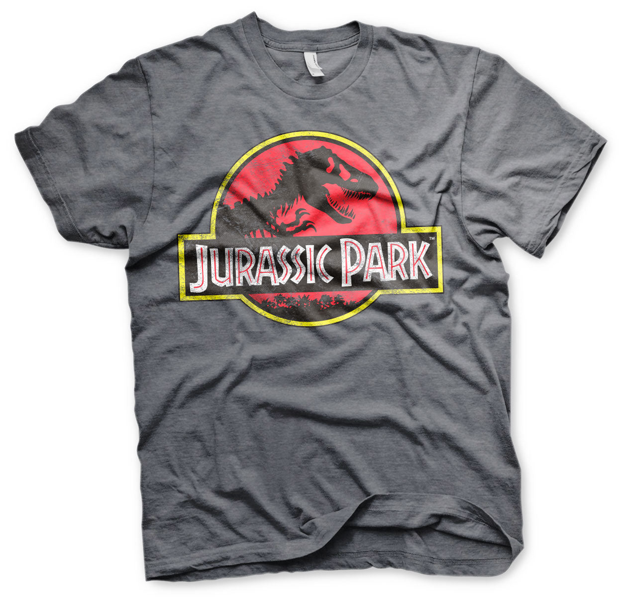 JURASSIC PARK T-Shirt Logo Distressed (XL)