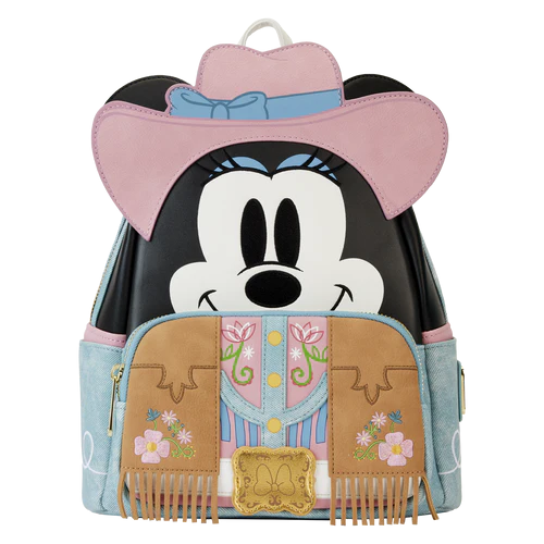 DISNEY Minnie Mouse "Western" Mini Sac à Dos LoungeFly