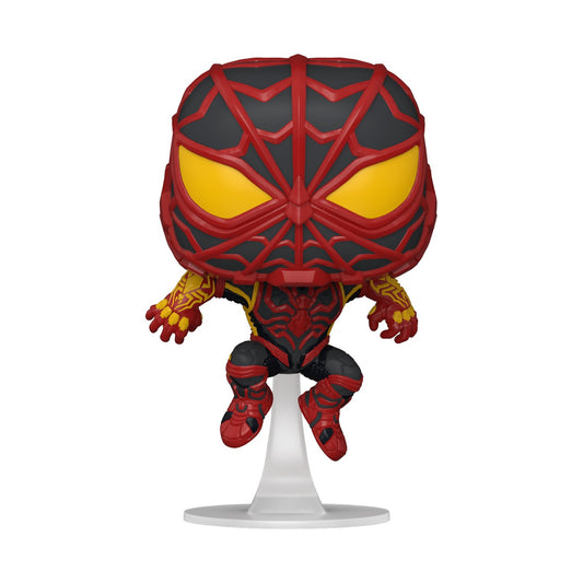Spider-Man: Miles Morales Funko POP! Spider-Man (S.T.R.I.K.E. Suit) | Marvel figurine Funko
