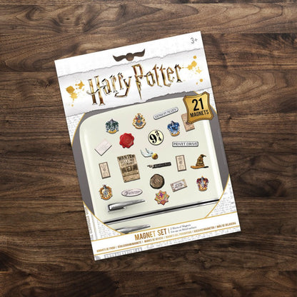 Juego de 21 imanes para nevera de Harry Potter, producto oficial